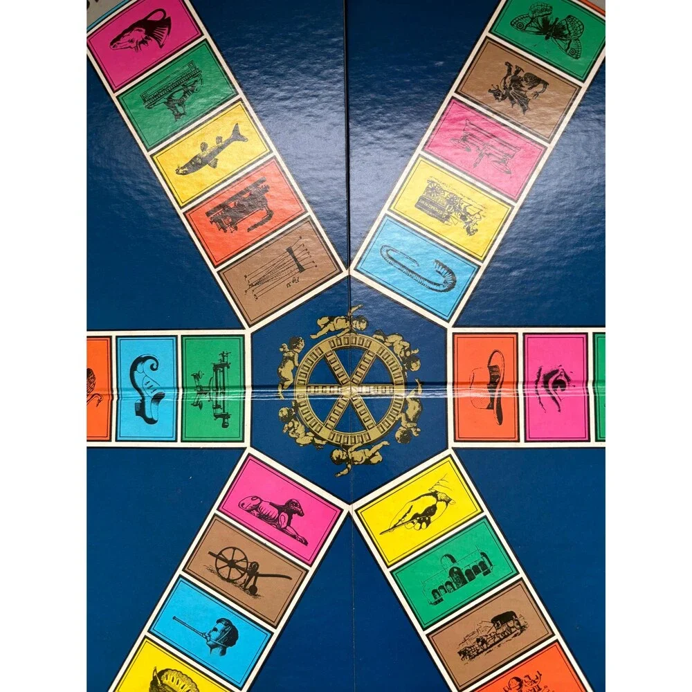 Vintage Trivial Pursuit Game Classic Genus Edition Replacement Board – 1980s